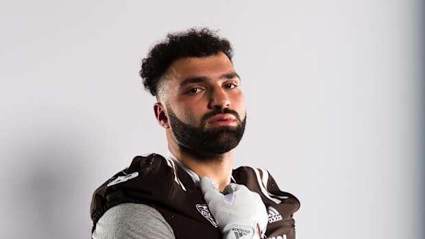 2023 NFL Draft Prospect Interview Western Michigan Defensive Lineman Hozey Haji-Badri